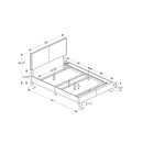 Monarch Full Panel Bed M0875 IMAGE 5