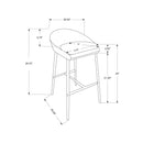 Monarch Counter Height Stool M0126 IMAGE 5