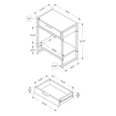 Monarch Accent Table M1089 IMAGE 5