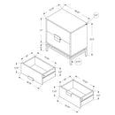Monarch End Table M1096 IMAGE 5