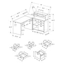 Monarch Office Desks Corner Desks M1172 IMAGE 11