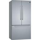 Bosch 36-inch, 21 cu.ft. Counter-Depth French 3-Door Refrigerator with VitaFreshPro™ Drawer B36CT80SNS IMAGE 1