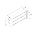 Monarch TV Stand M1691 IMAGE 5