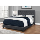 Monarch Queen Upholstered Platform Bed M1258 IMAGE 2