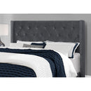 Monarch Queen Upholstered Platform Bed M1258 IMAGE 3
