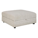 Ashley Neira Fabric Storage Ottoman ASY0081 IMAGE 1