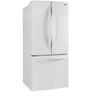 LG 30-inch, 21.8 cu.ft. Freestanding French 3-Door Refrigerator with SmartDiagnosis™ Technology LRFNS2200W IMAGE 2