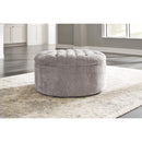 Ashley Carnaby Fabric Ottoman ASY0875 IMAGE 3