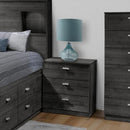 Ek Design Fortin 3-Drawer Nightstand 169049 IMAGE 2