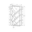 Monarch Bookcases 5+ Shelves M0294 IMAGE 11