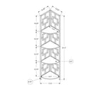 Monarch Bookcases 4-Shelf M0300 IMAGE 10