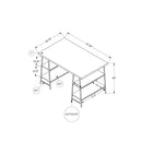 Monarch Office Desks Desks M1354 IMAGE 10