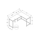 Monarch Office Desks L-Shaped Desks M1331 IMAGE 5