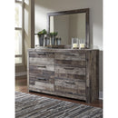 Benchcraft Derekson 6-Drawer Dresser with Mirror 168493/494 IMAGE 2