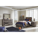Benchcraft Derekson 6-Drawer Dresser with Mirror 168493/494 IMAGE 4