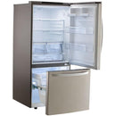 LG 30-inch, 22.1 cu.ft. Freestanding Bottom Freezer Refrigerator with Multi-Air Flow System LRDNS2200S - 179246 IMAGE 4