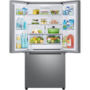 Samsung 32-inch, 25 cu. ft. French 3-Door Refrigerator with Dual Auto Ice Maker with Ice Bites™ RF25C5151SR - 180000 IMAGE 3